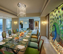 The Peacock Suite at the ITC Gardenia // © 2012 ITC Hotels